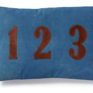 Cojín Azul 1 2 3 - Imagen 1