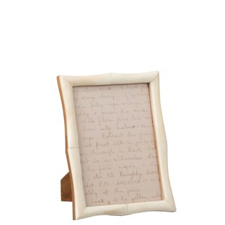 Marco Fotos Safari 13x18 Madera/Cuerno Beige - Imagen 2